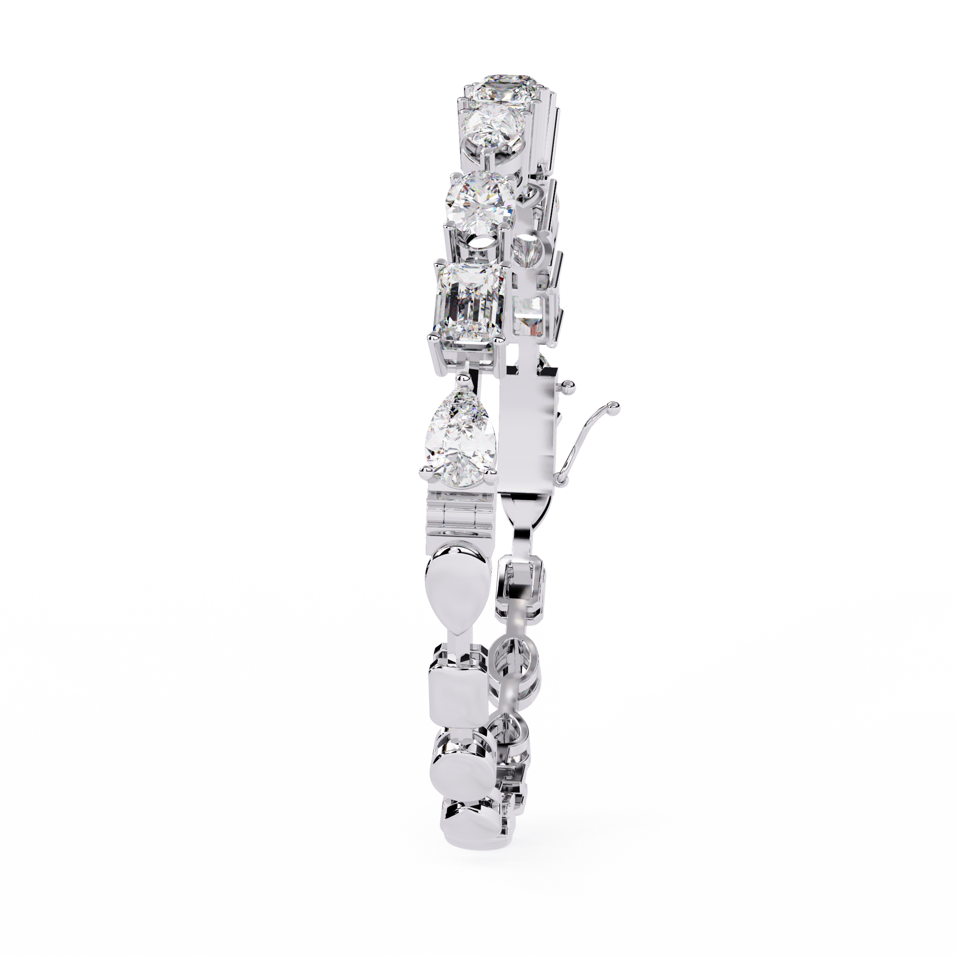 Elegant Diamond Gold Bracelet with Lab-Grown Diamonds | Kalptaru Gems