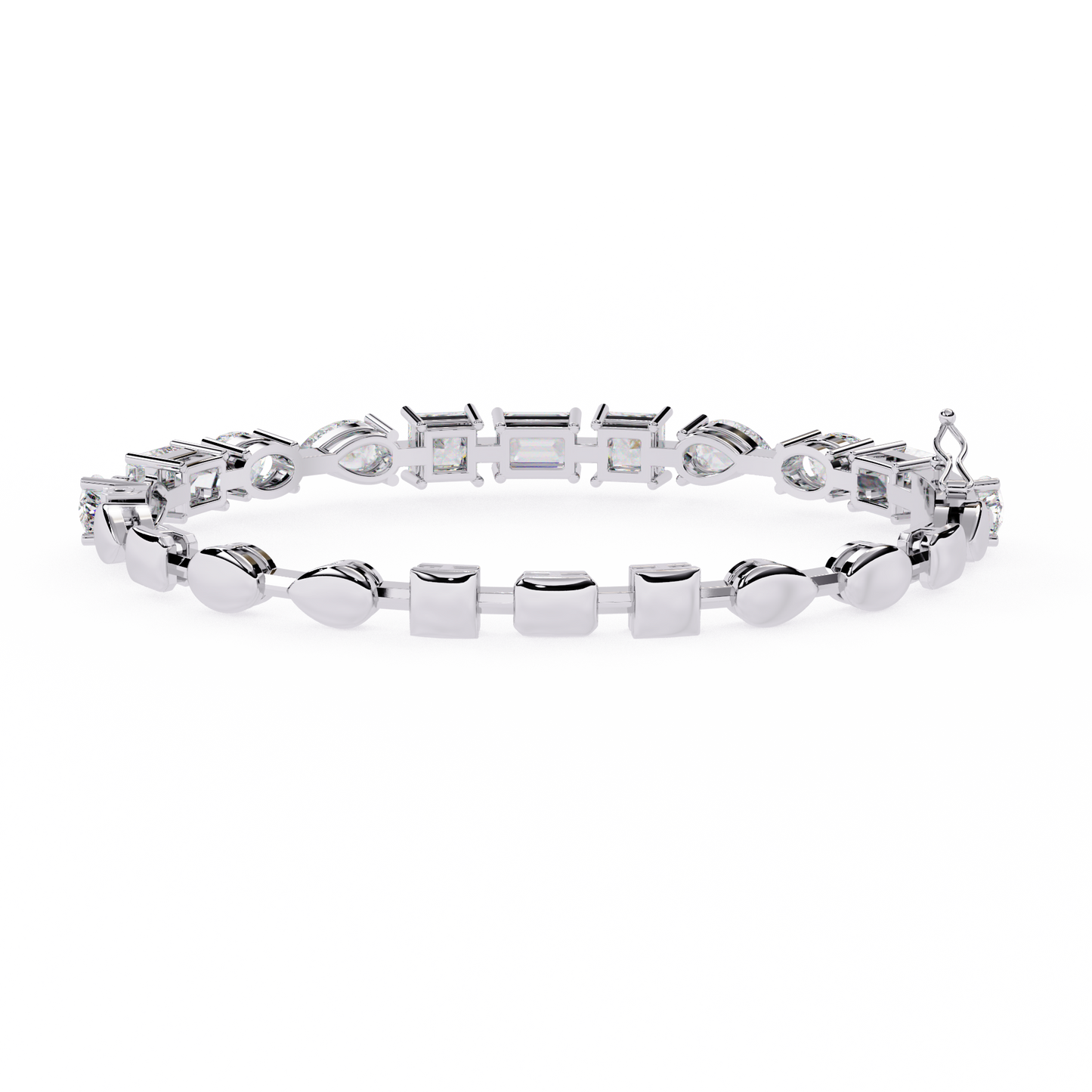 Elegant Diamond Gold Bracelet with Lab-Grown Diamonds | Kalptaru Gems