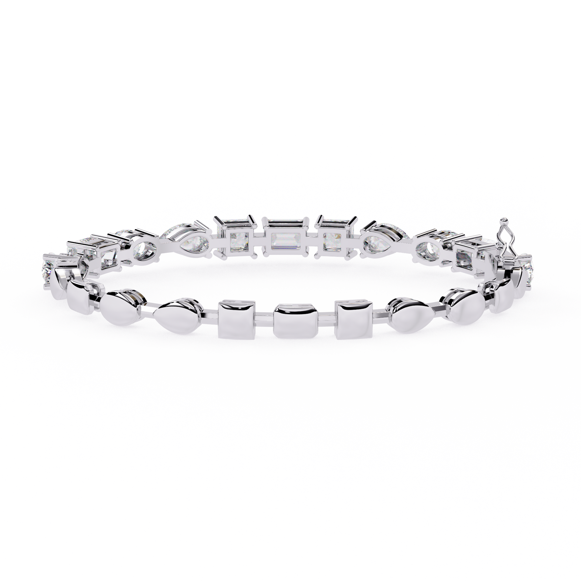 Elegant Diamond Gold Bracelet with Lab-Grown Diamonds | Kalptaru Gems