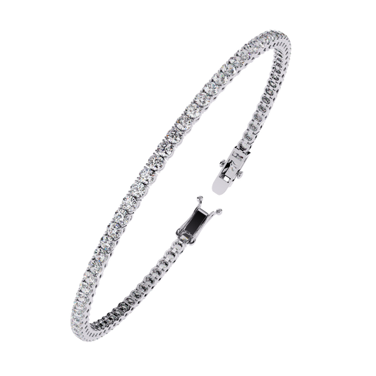 Luxury Gold Diamond Tennis Bracelet | Kalptaru Gems