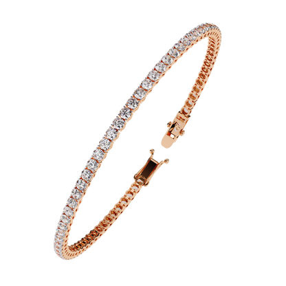 Luxury Gold Diamond Tennis Bracelet | Kalptaru Gems