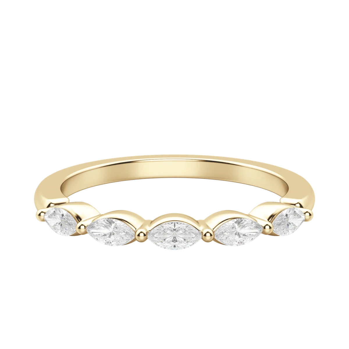 Five Stone Marquise Anniversary Band