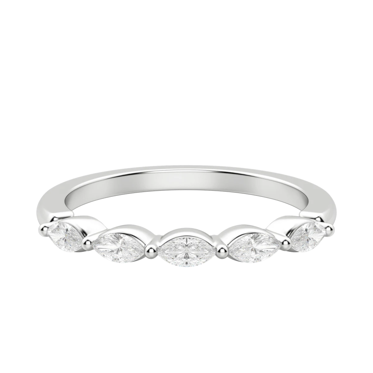 Five Stone Marquise Anniversary Band